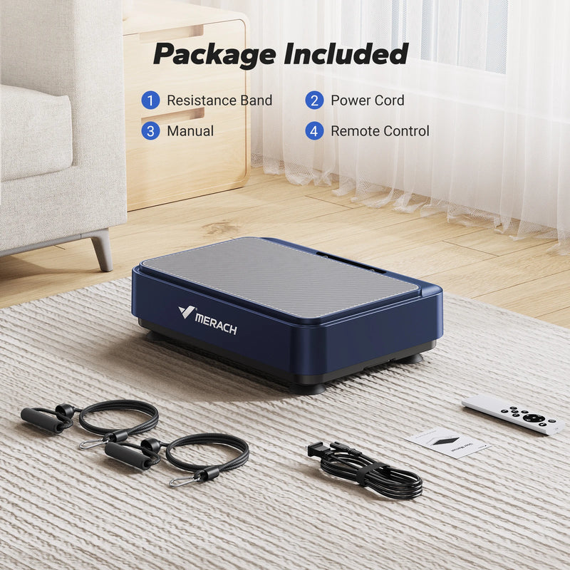 MERACH Vibration Plate – Lymphatic Drainage, Pain Relief & Weight Loss