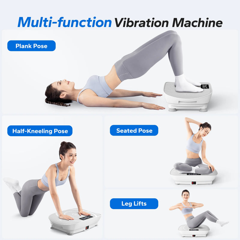 MERACH Vibration Plate – Whole Body Workout, Weight Loss & Shaping