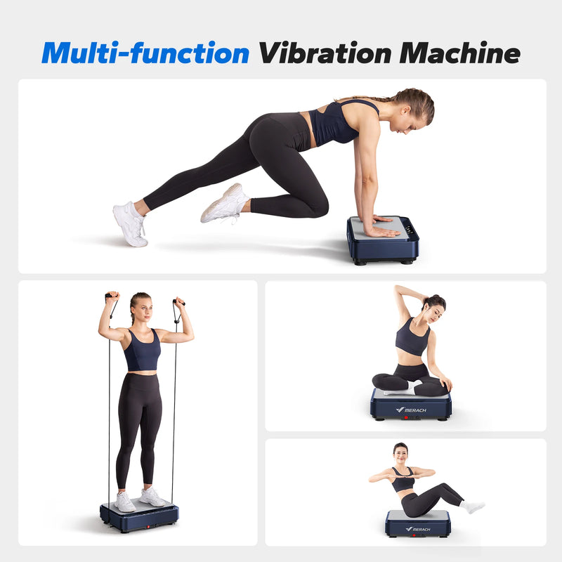MERACH Vibration Plate – Lymphatic Drainage, Pain Relief & Weight Loss