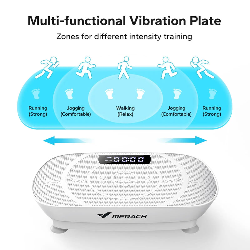 MERACH Vibration Plate – Whole Body Workout Fitness Machine