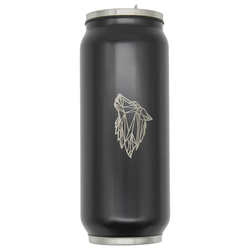 Stainless Steel Thermos Can with Straw – 300/500ml Insulated