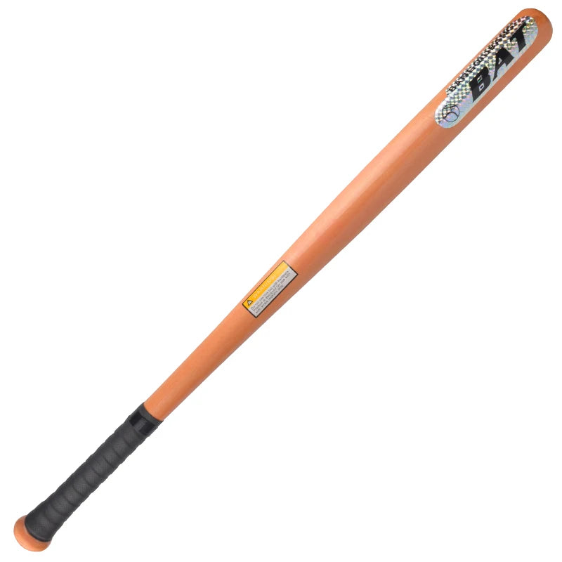 Solid Wood Baseball Bat 53–83cm – Pro Stick for Sport & Defense