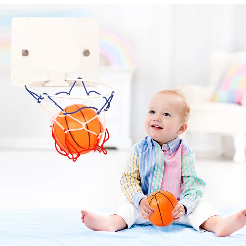 Mini Rubber Basketball – High-Quality Soft Ball for Kids Play