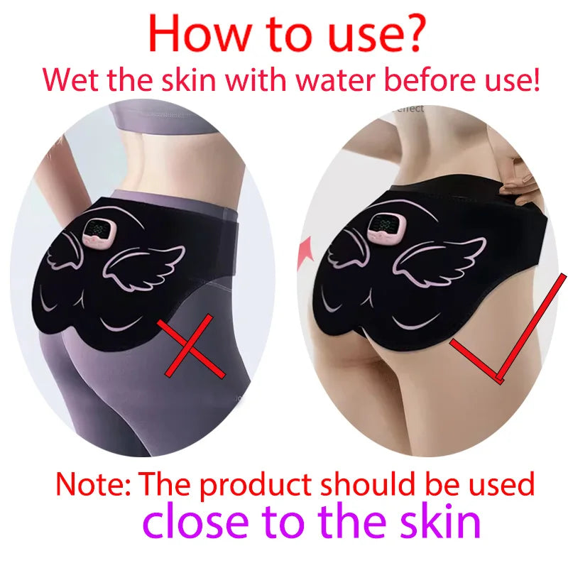 Electric EMS Buttocks Stimulator – USB Rechargeable Fitness Toner
