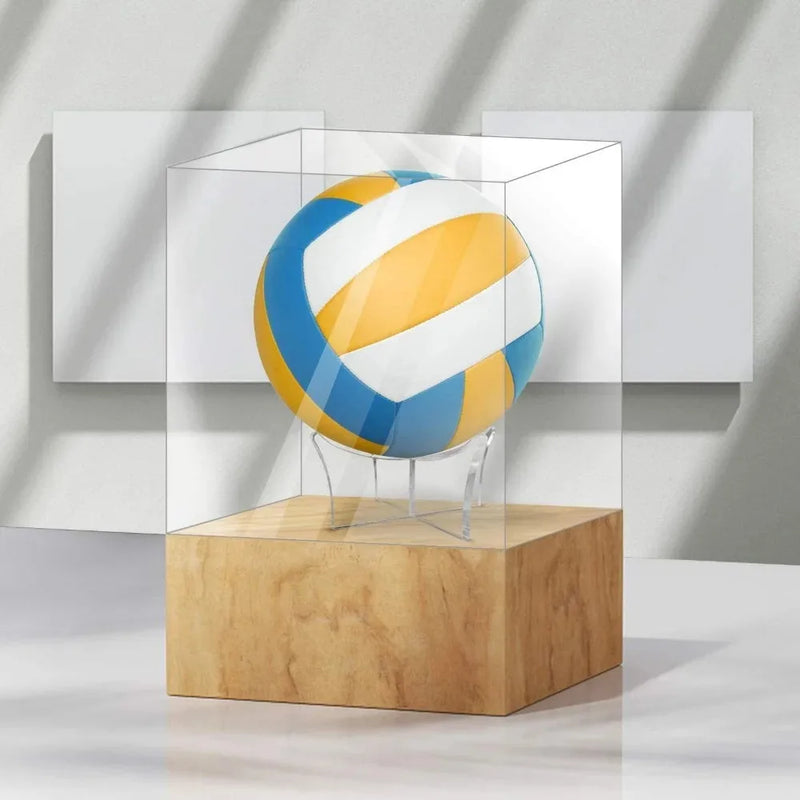 Acrylic Multi-Function Basketball Display Stand & Ball Holder