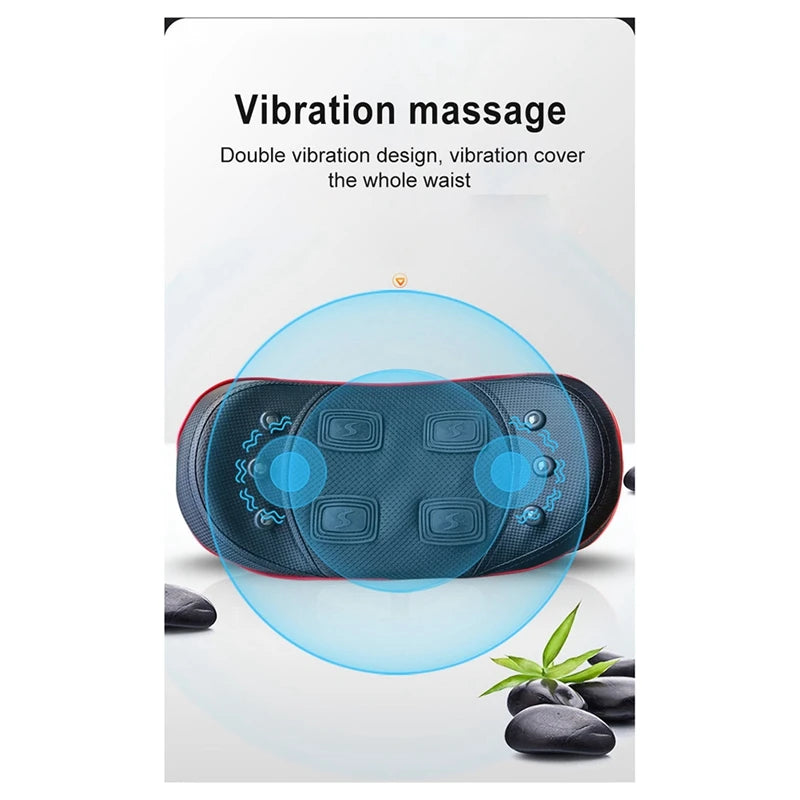 Electric Waist Massager – Inflatable Lumbar Traction & Vibration