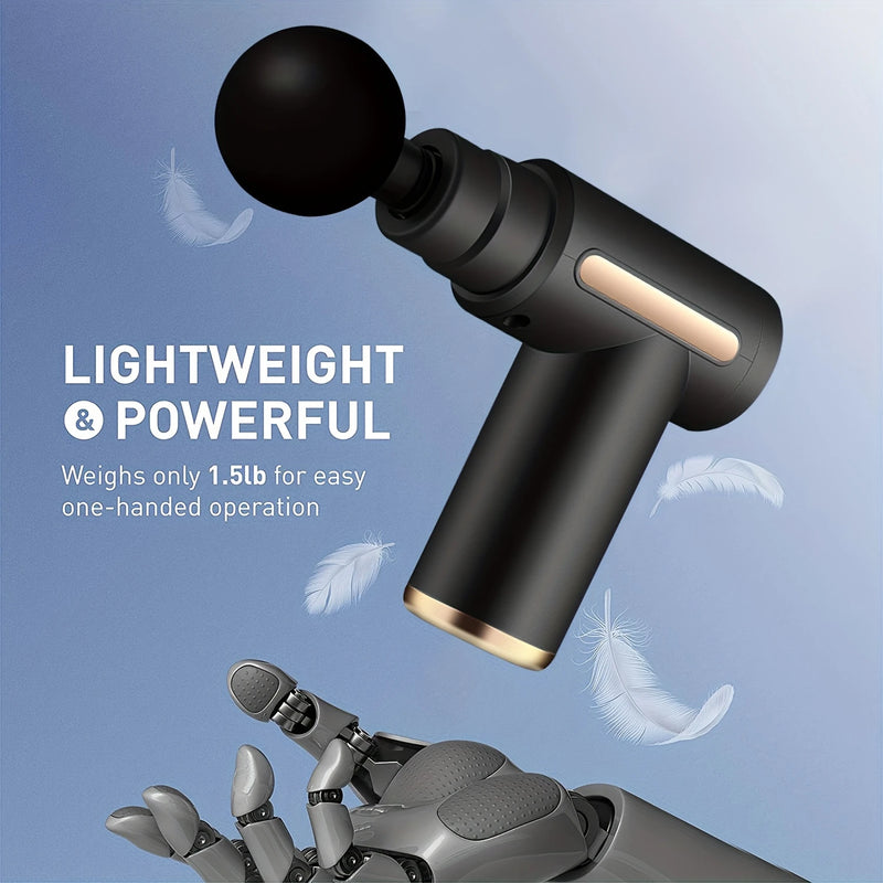 Ultra-Compact Muscle Massage Gun for Deep Tissue Relief
