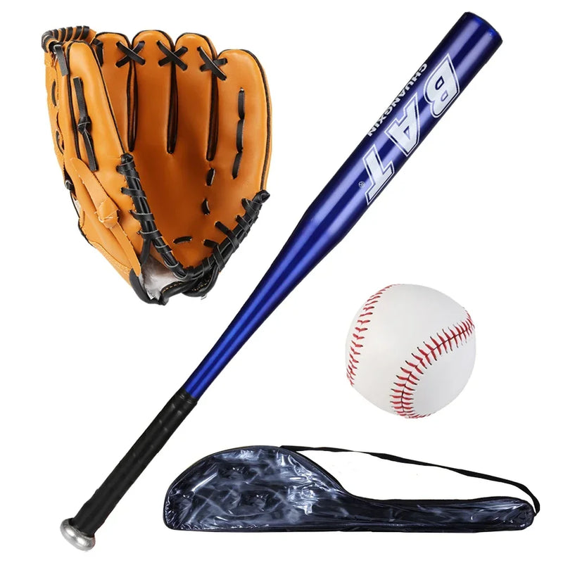 25 Inch Aluminum Baseball Bat Set with Glove and Balls CS0025