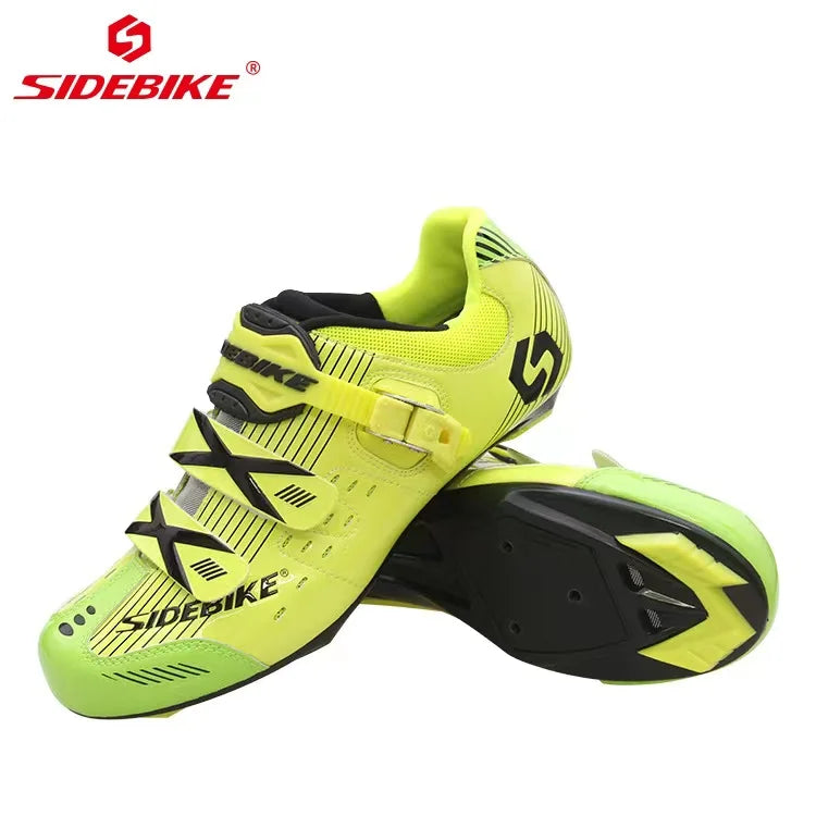 Sidebike Men's Road Cycling Shoes – Self-Locking Racing Sneakers