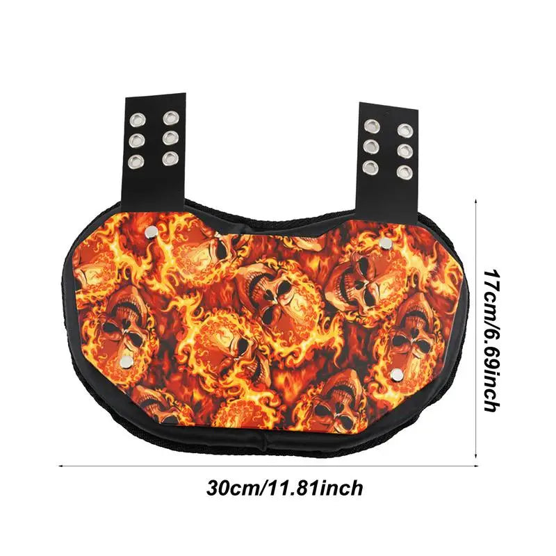 Youth Football Backplate – Adjustable Lower Back Protector