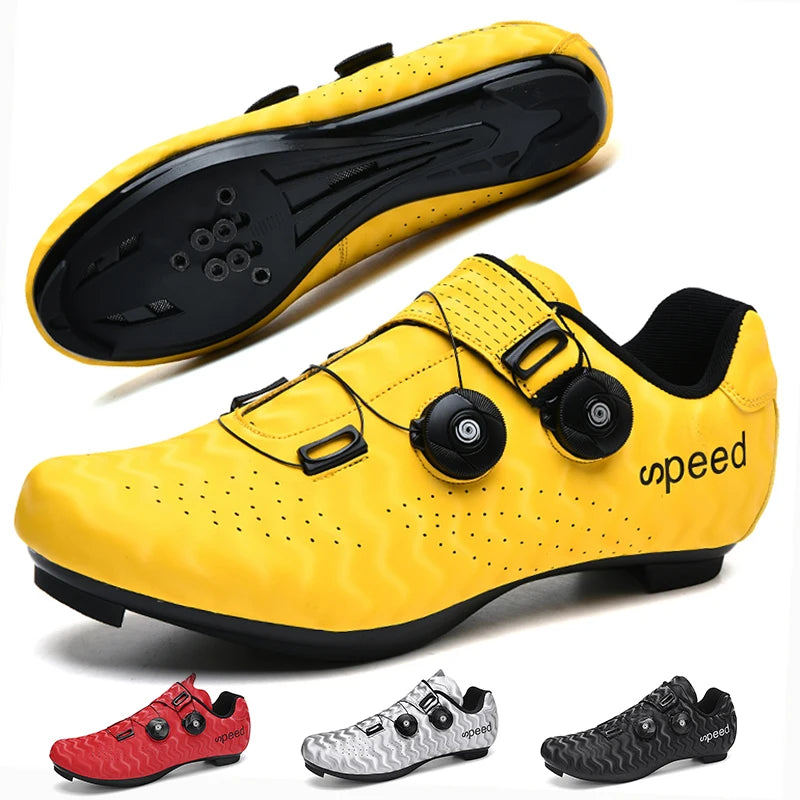 Pro Cycling Shoes SPD – Breathable Road Lock Shoes Unisex