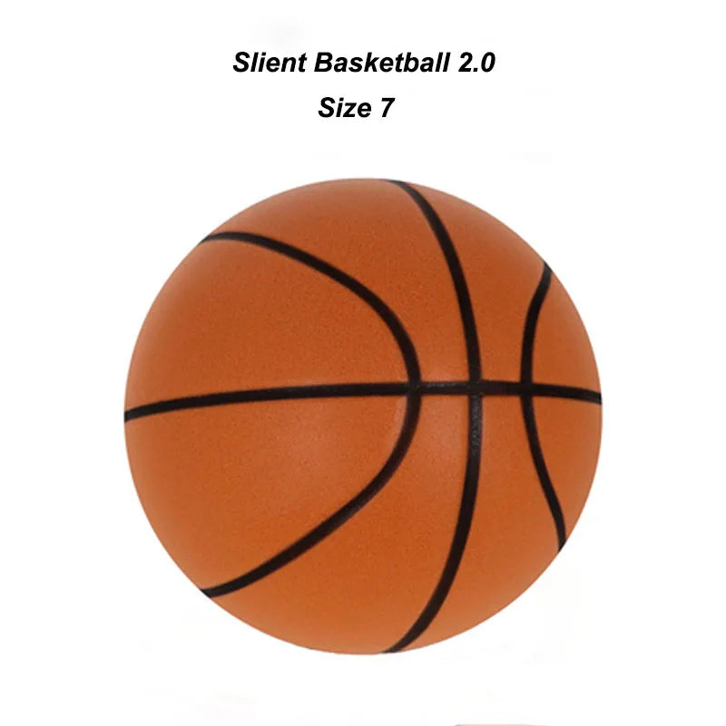 Silent Basketball 2.0 – No-Noise PU Foam Indoor Dribble Ball