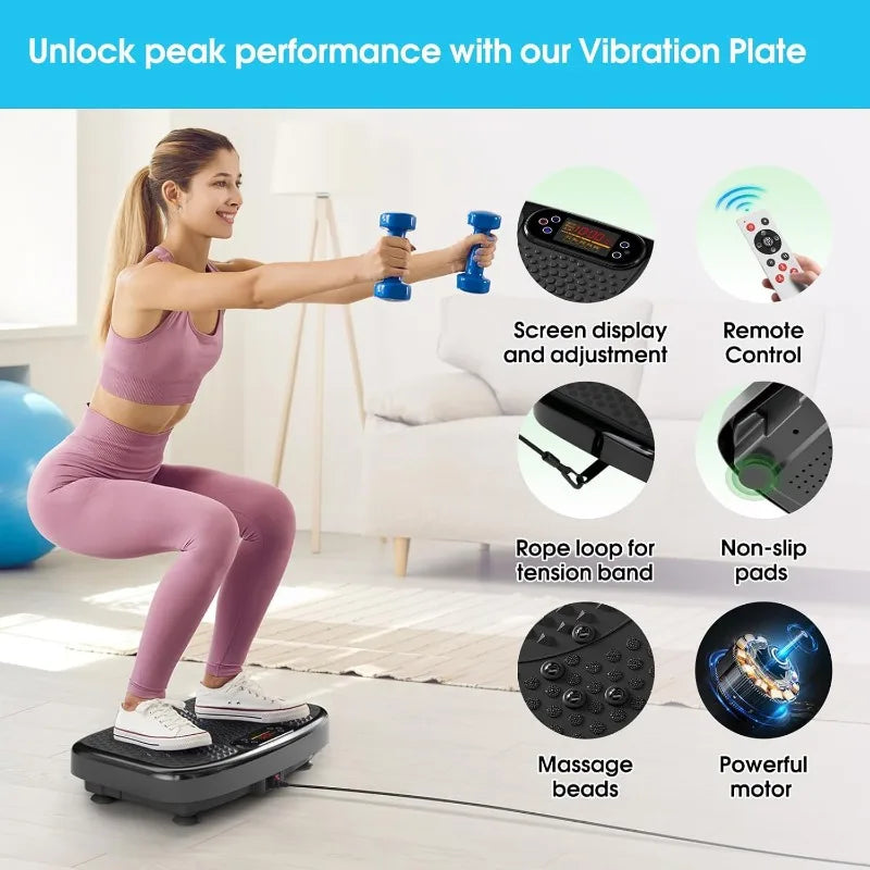 Vibration Plate Exercise Machine – Lymphatic Drainage & Weight Loss