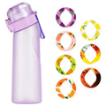 650ml Flavored Sports Water Bottle with 7 Fruit Pods – Outdoor & Fitness