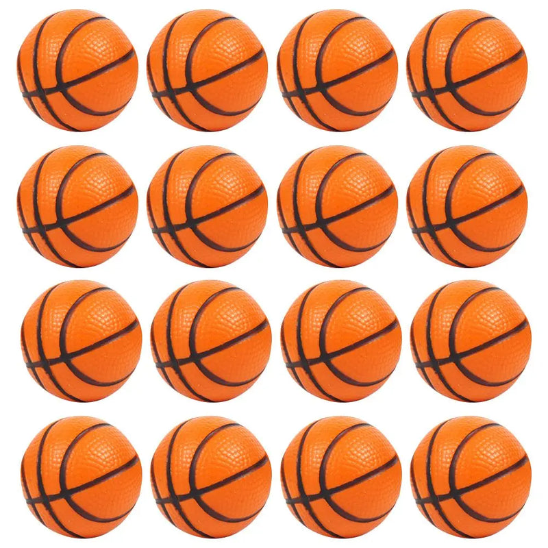 24 Pcs Mini Squeeze Basketballs – Pool & Indoor Sports Toys
