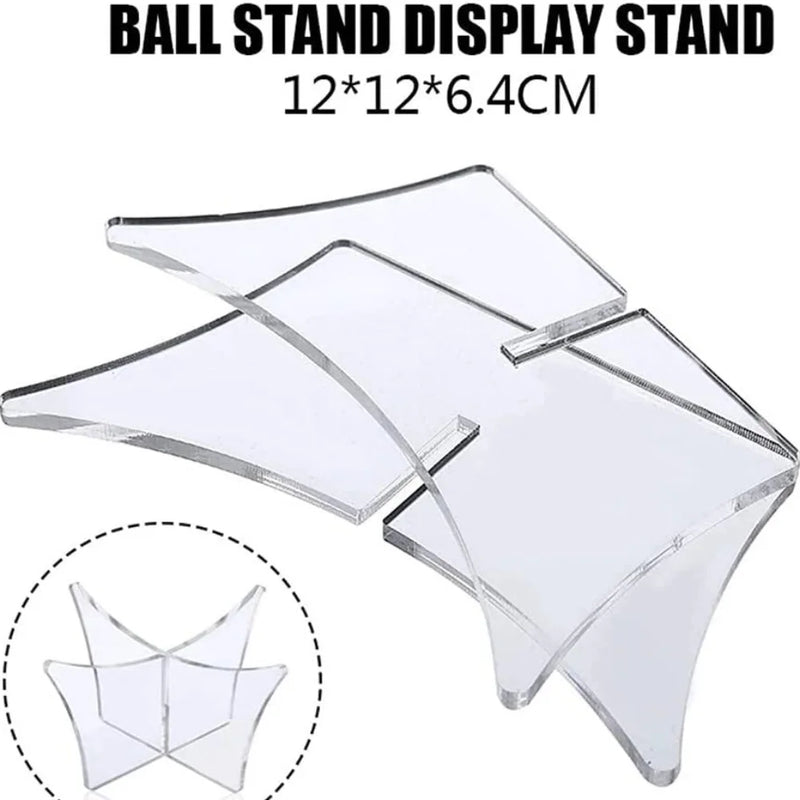 Acrylic Multi-Function Basketball Display Stand & Ball Holder