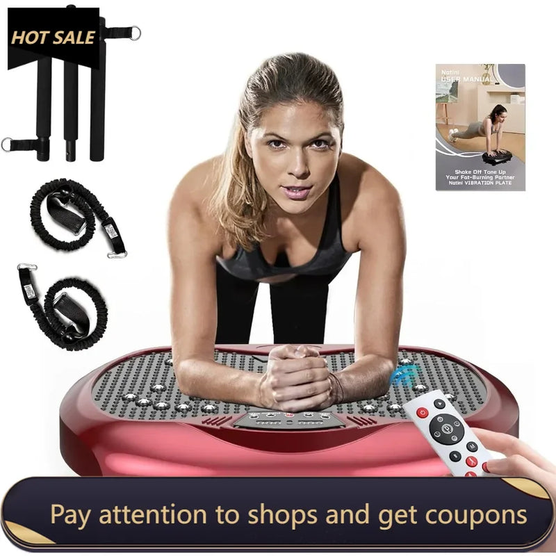 Vibration Plate Exercise Machine – Whole Body Workout & Weight Loss