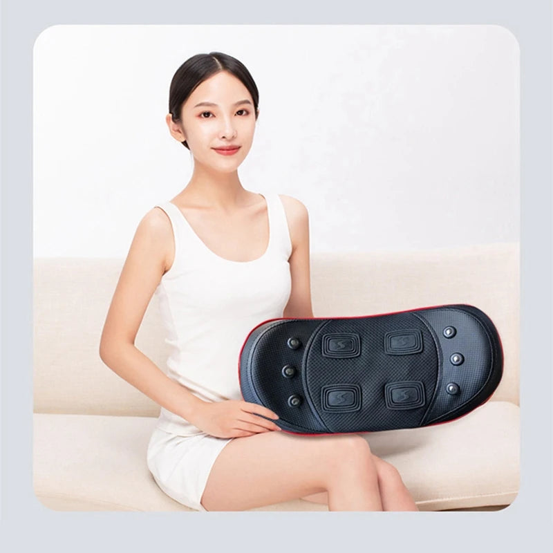 Electric Waist Massager – Inflatable Lumbar Traction & Vibration
