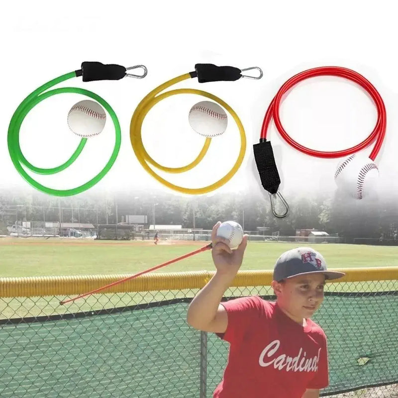 Rubber Baseball Resistance Trainer for Arm Strength & Pitching