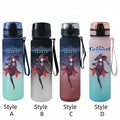 650ML Genshin Impact Sports Water Bottle – Portable & Anti-drip