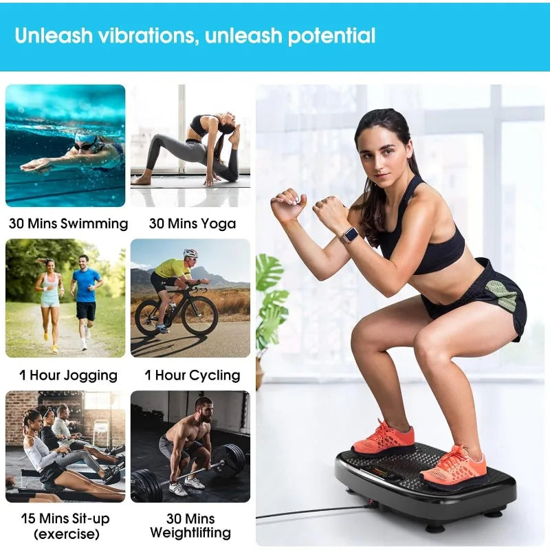 Vibration Plate Exercise Machine – Lymphatic Drainage & Weight Loss