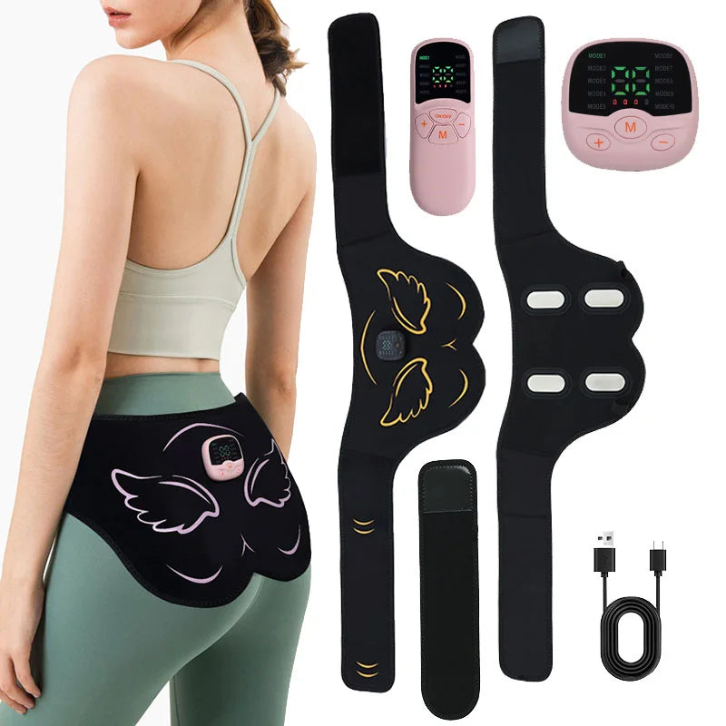 Electric EMS Buttocks Stimulator – USB Rechargeable Fitness Toner