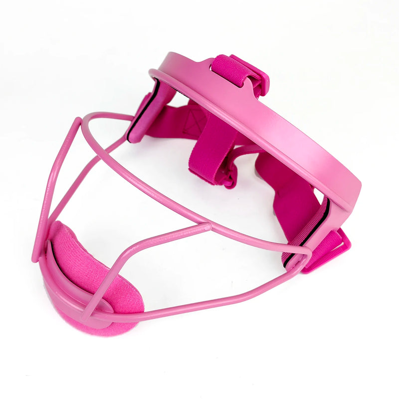 Softball Face Guard with Chin Pad and Visor for Women & Girls