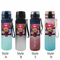 ONE PIECE 650ml Anti-Drip Sports Water Bottle – For Kids & Students