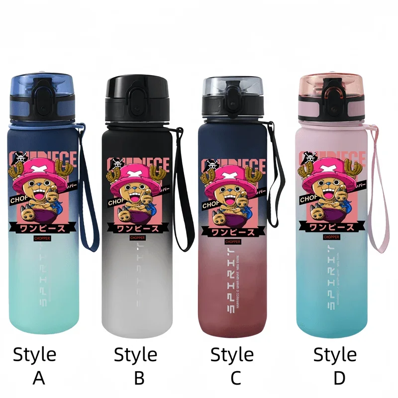 ONE PIECE 650ml Anti-Drip Sports Water Bottle – For Kids & Students