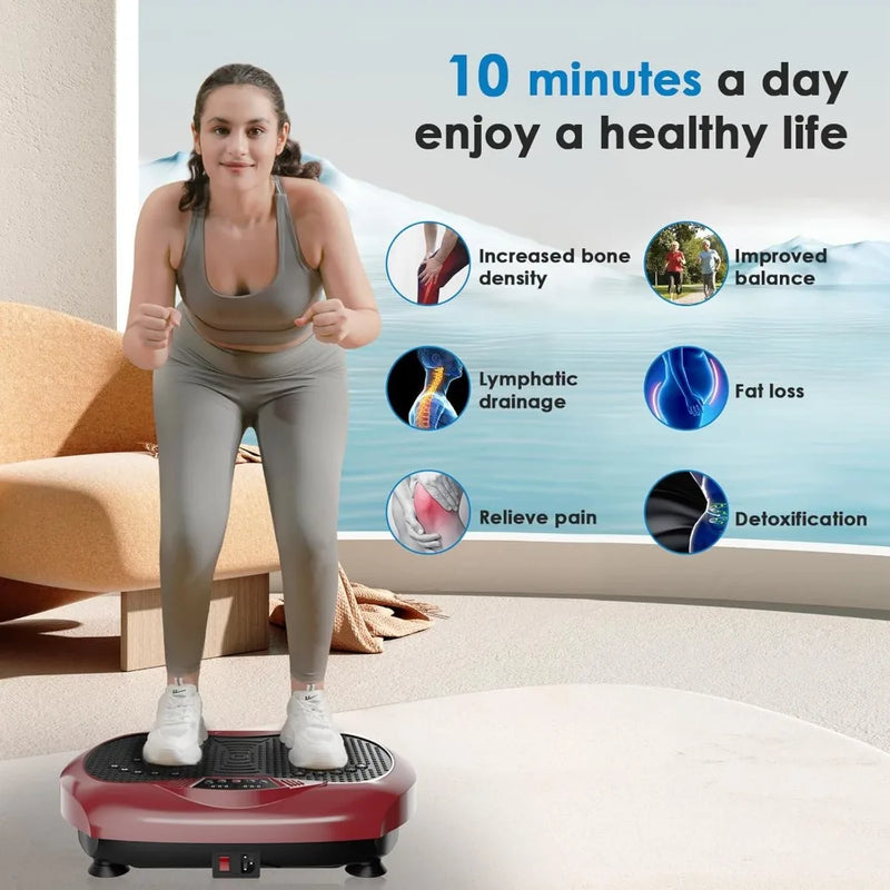 Vibration Plate Exercise Machine – Whole Body Workout & Weight Loss