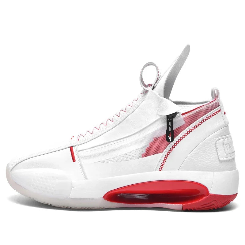 Hot Sale Men's Breathable High Top Basketball Training Sneakers