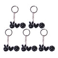 5Pcs Volleyball Keychains Pendant Gift for Fans & Parties
