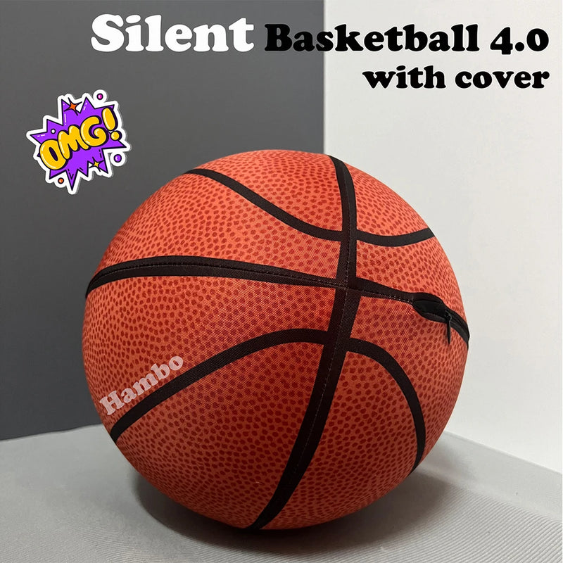 Silent Basketball – Airless Foam, Durable & Quiet Dribbling