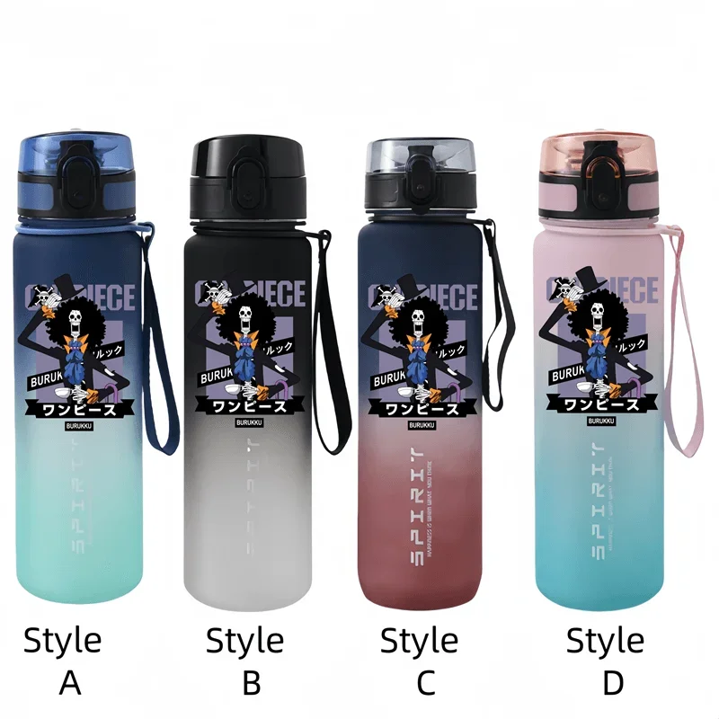 ONE PIECE 650ml Anti-Drip Sports Water Bottle – For Kids & Students