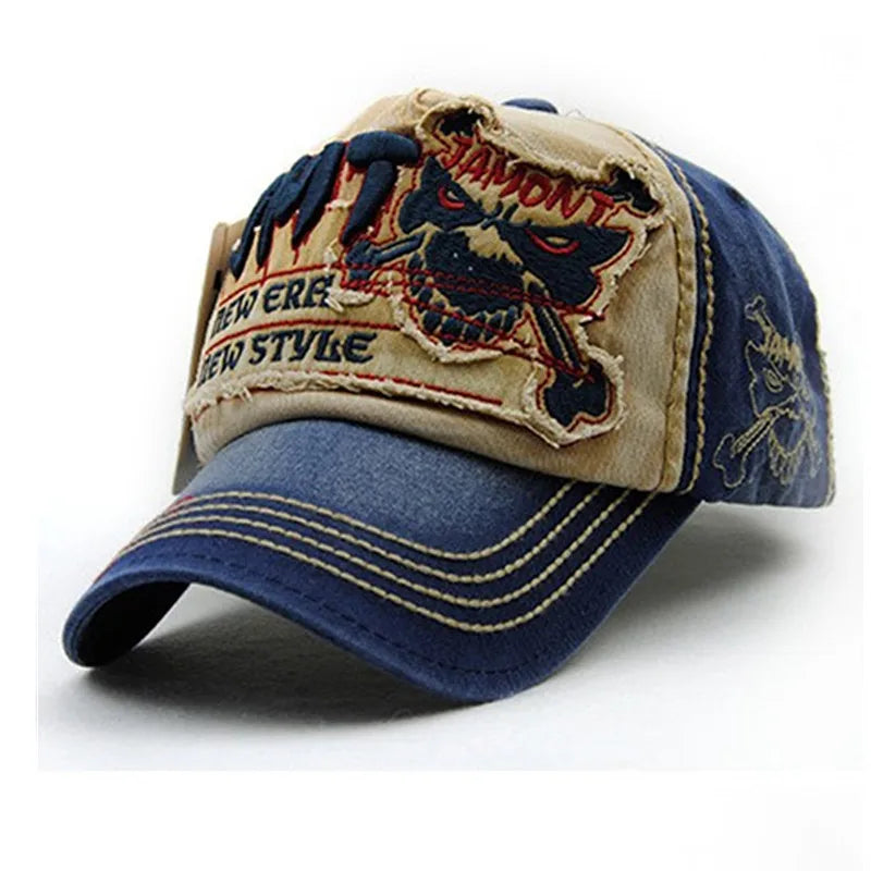 Cotton Baseball Cap for Men & Women, Snapback Leisure Hat