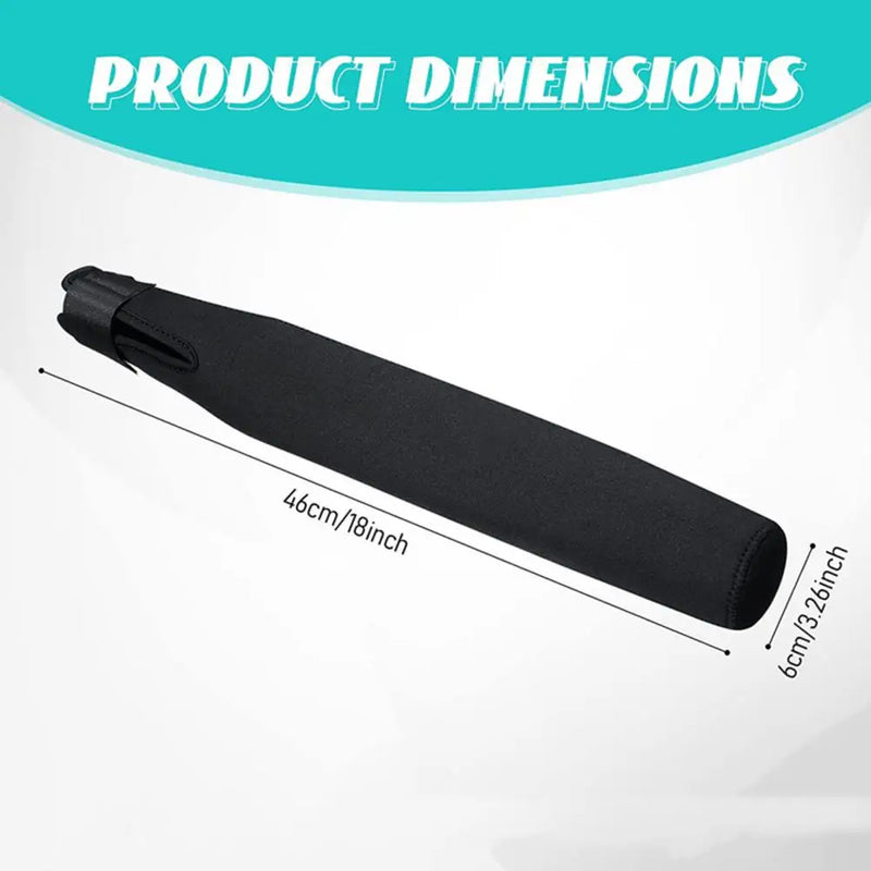 Neoprene Baseball Bat Cover with Clip and Waterproof Sleeve