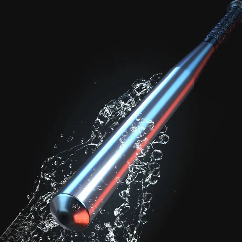 21-Inch Steel Alloy Baseball Bat with Anti-Skid Protective Gear