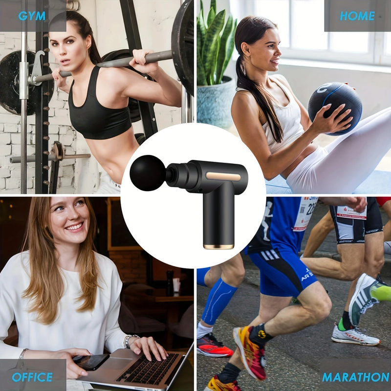Ultra-Compact Muscle Massage Gun for Deep Tissue Relief