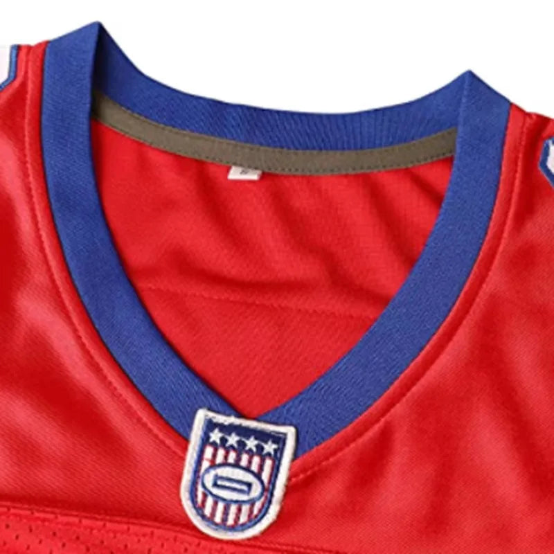 #16 Falco Red Football Jersey – Embroidered Sportswear Style