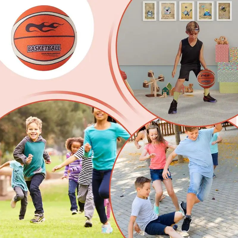 PU Silent Basketball – Quiet Dribbling Training Ball for Practice