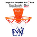 Grooved Silent Basketball Size 7 – Airless Foam for Quiet Play