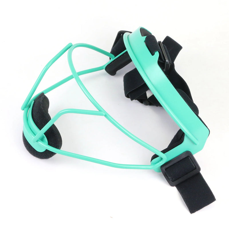 Softball Face Guard with Chin Pad and Visor for Women & Girls