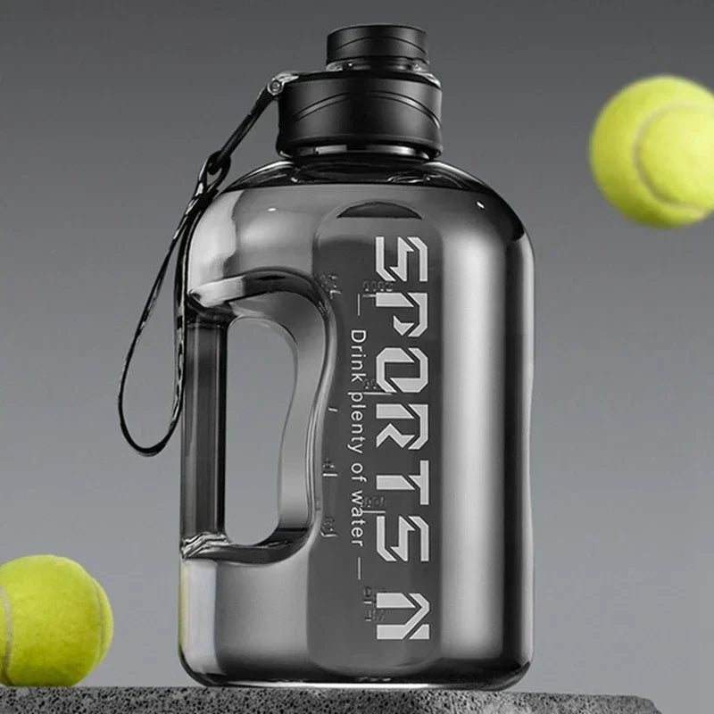 2L Large Sports Water Bottle – BPA-Free for Gym & Travel