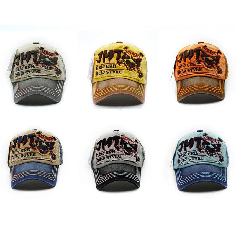 Cotton Baseball Cap for Men & Women, Snapback Leisure Hat