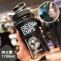 2L/3L Large Gym Water Bottle with Straw – BPA-Free & Durable