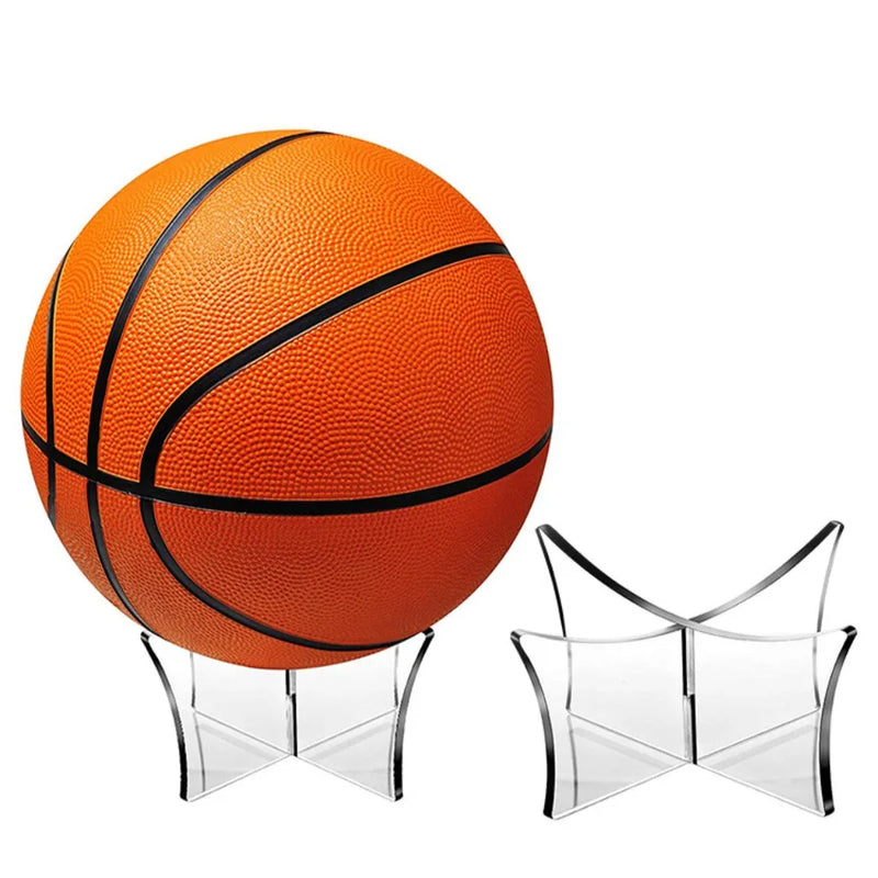 Acrylic Multi-Function Basketball Display Stand & Ball Holder