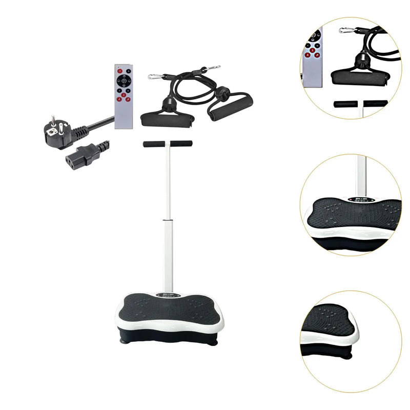 Vibration Plate Exercise Machine – Full Body Workout with Handles