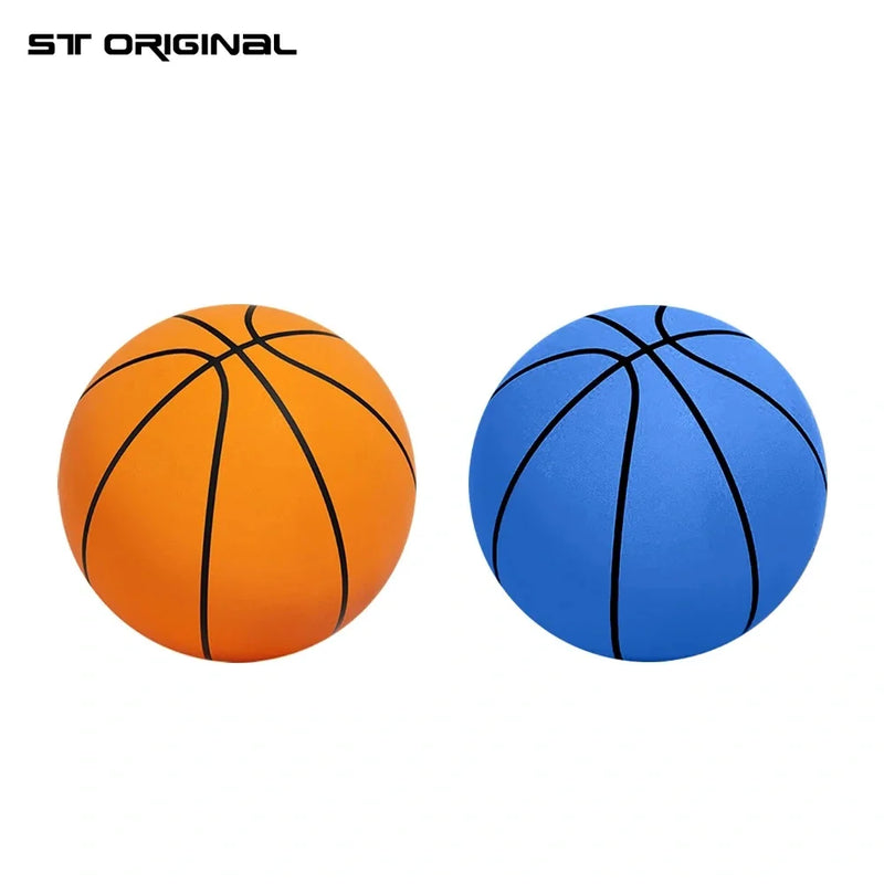 Silent Bouncing Basketball – Soft Foam, Indoor Sports Toy