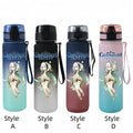 650ML Genshin Impact Sports Water Bottle – Portable & Anti-drip