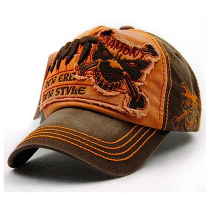 Cotton Baseball Cap for Men & Women, Snapback Leisure Hat